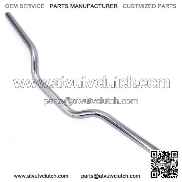 For Harley Softail Deluxe 7/8" Motorcycle Euro Tracker Drag Handlebars Bar 22mm - Image 2