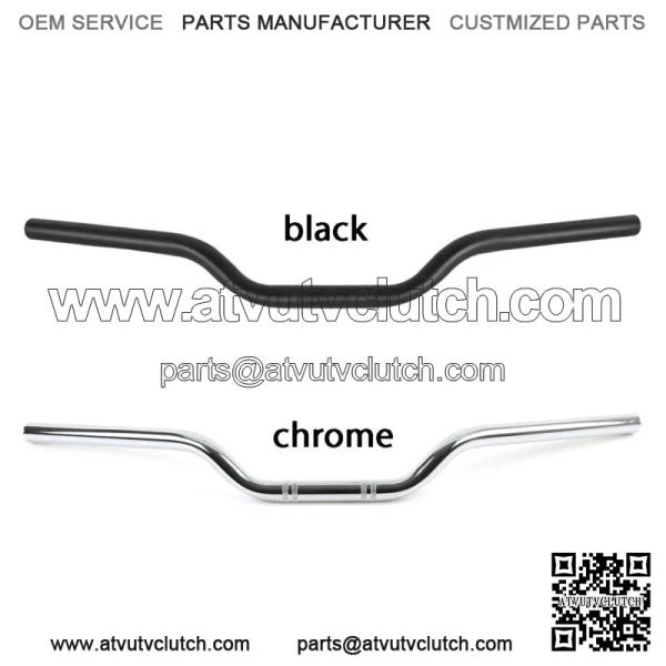 7/8" Handle Bar Tracker Drag Handlebar Chrome For KAWASAKI VULCAN S 650 Custom - Image 2