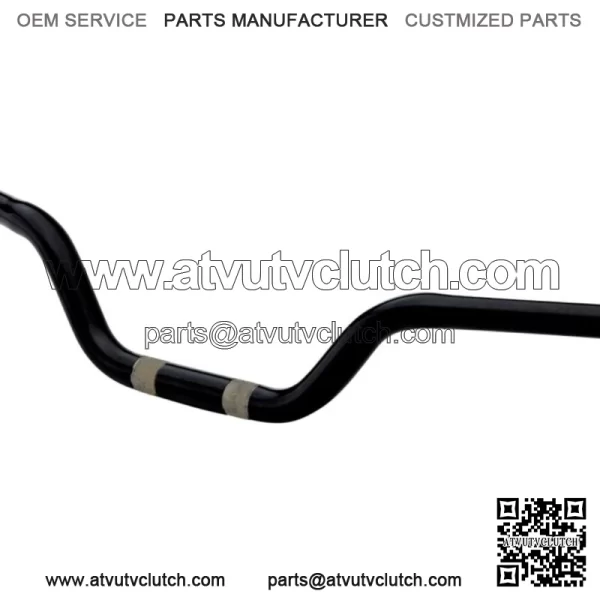 1-1/8in. Moto Handlebars Flat Black TD-118-00M