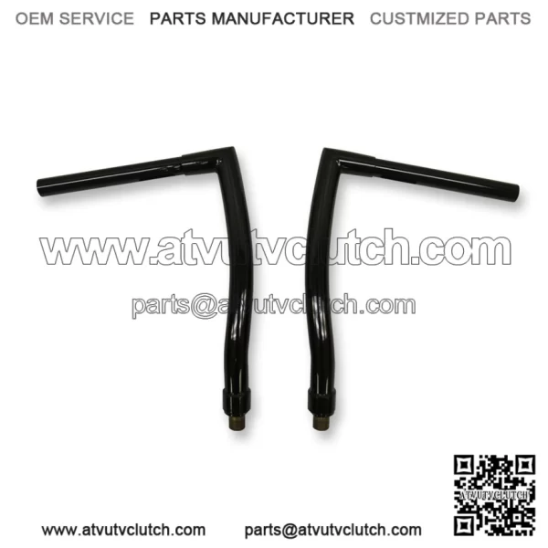 1.25" Strip Handlebars Black 0601-2554