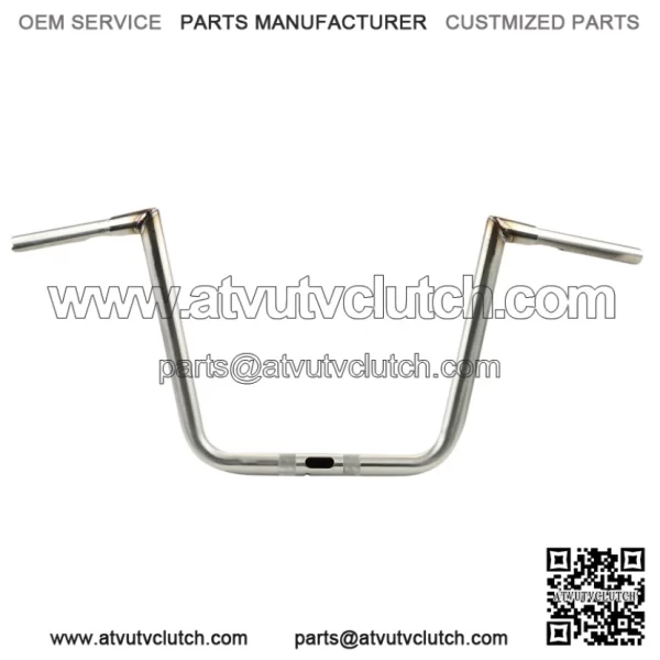 1-1/4" Twin Peaks Handlebar 13" Stainless LA-7312-63SS