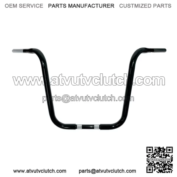 3 1/4" Buffalo touring Handlebars Gloss Black
