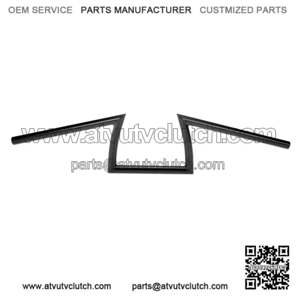 1in. Keystone Handlebars HB-KSN-01-BK