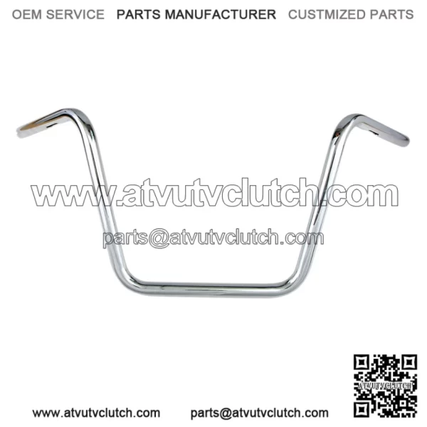 1in. Handlebar Chrome Buckhorn High Bend