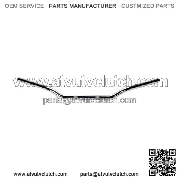1in Metric Drag Cruiser Handlebar Clubman Drag Bend - Chrome 650-08743