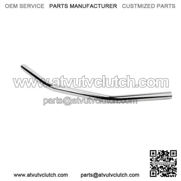1in. Handlebar Drag Bar - 27 Degree Bend - Chrome 650-08411