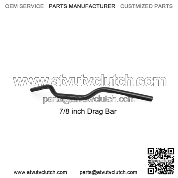 7/8" Drag Bar 22mm Handlebars For Honda Sportrax 400 TRX400EX TRX 300EX ATV (For: Honda)