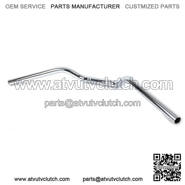 7/8" Handle Bar Tracker Drag Handlebar Chrome For Honda Rancher 350 400 420 ATV (For: Honda)
