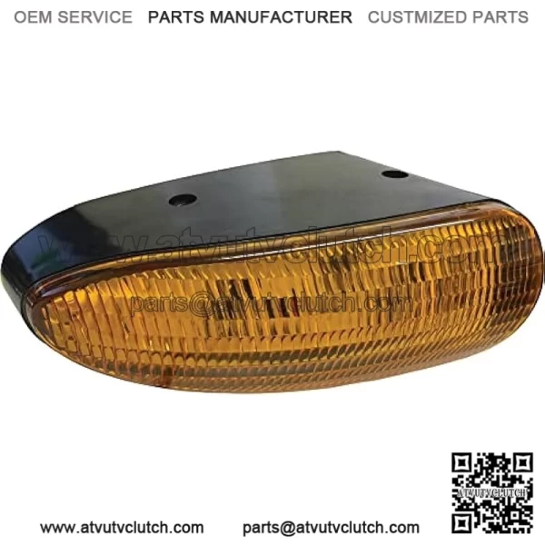 TL8020 12V LED Amber Cab Light Compatible With/Replacement For John Deere 310G, 310J, 310K, 310SJ, 310SK, 310SL, 315SG, 410J, 410K, 410L, 710G, 710J AT151873 Flood Offroad Light