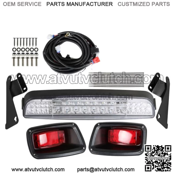 Golf Cart LED Light Bar Kit With LED Taillights For 1996-2013 EZGO TXT