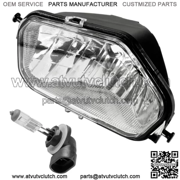 Front Left Headlight w/Bulb for Polaris Sportsman 500 / HO Touring 2011-2013 For: Polaris Sportsman 800