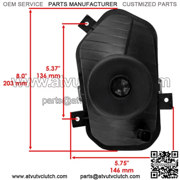 Headlights for Polaris Sportsman Forest 500 Tractor 2011 - 2014 Left Right For: Polaris Sportsman 570 - Image 2