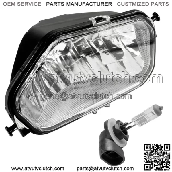 Front Right Headlight w/Bulb for Polaris Ranger 800 Crew 2010 / Mid-Size 2013-14 For: Polaris Sportsman 570