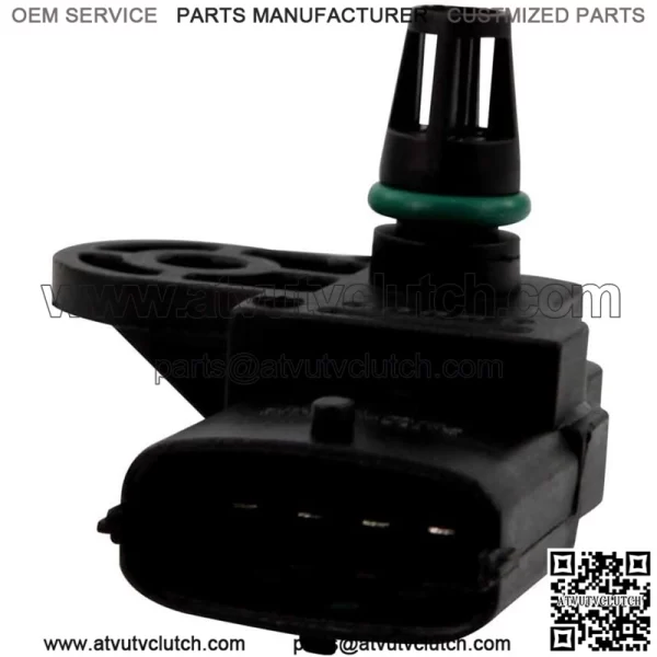 0261230030 0261230245 46553045 0261-230-030 SU13564 5S12143 AS494 MAP Sensor Manifold Pressure Sensor Compatible with Fiat 500 Brava Bravo Doblo Idea Linea Palio Panda Punto Qubo