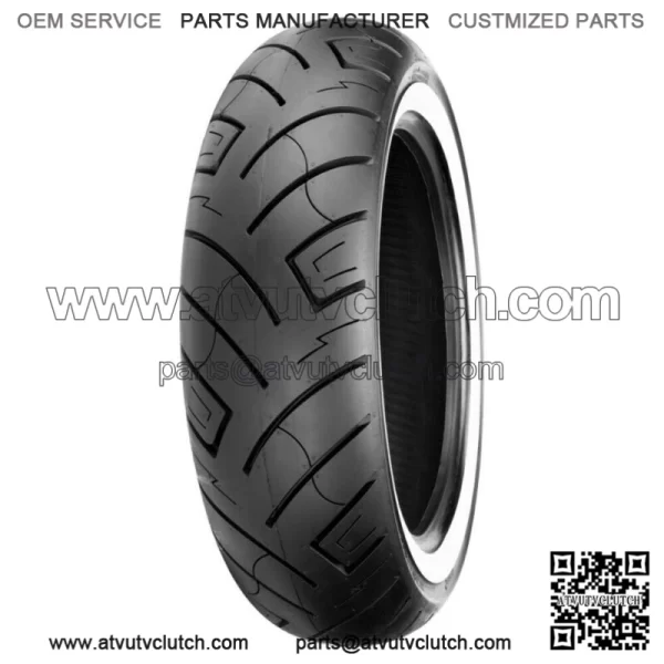 Shinko SR777 150/70B18 76H Rear Whitewall Tire HD Harley Motorcycle (For: Harley-Davidson)
