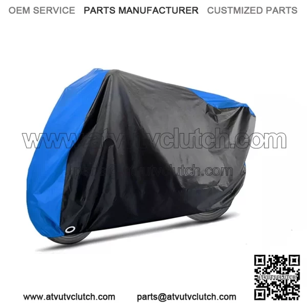 Motorcycle Cover Waterproof UV Dust Protect for Scooter Moped Outdoor Storage M