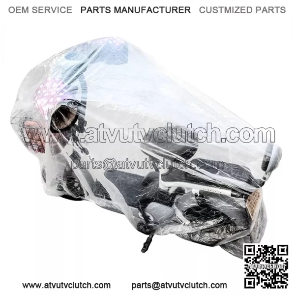 Transparent Motorcycle Cover Waterproof Dustproof Scooter Covers for Motorbike