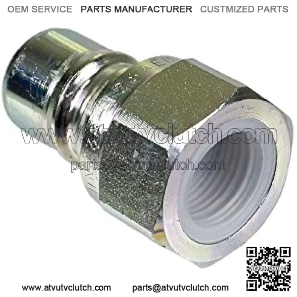 OEM Hydraulic Quick Coupler Plug John Deere 365 366 375 380 390 655 755 855 870 955 970 990 1070 3120 4110 4200 AM105467 - Image 2
