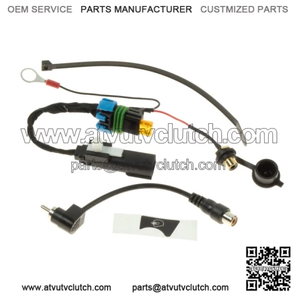 Heated Visor Plug Kit Electric Shields Replaces for Ski-Doo OEM # 860201283