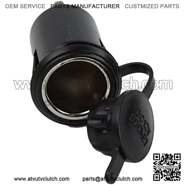 Polaris GEM Pod Mount Receptacle, 12 Volt,  OEM Part 4012393, Qty 1
