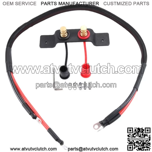 For Can-Am Maverick X3 Remote Battery Terminal Relocation Kit Battery Jump Post  For: More than one vehicle