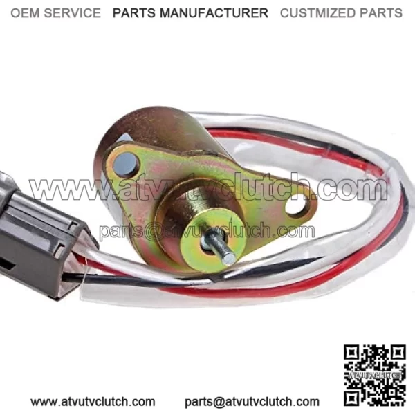 Fuel Shut Off Solenoid M810324 Compatible with John Deere 4200 4500 4210 4310 4410 4510 4610 4710 4105 4300 4400 4600 4700 3120 3320 3520 3720 3203 3032E 3036E 3038E 2025G 2027G 2032G 2036G - Image 4