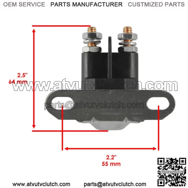 Starter Relay Solenoid for Polaris Atv Sportsman 700 800 EFI 2005 2006 New For: Polaris Sportsman 800 - Image 2