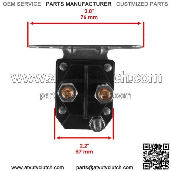 Starter Relay Solenoid for Polaris Atv Sportsman 700 800 EFI 2005 2006 New For: Polaris Sportsman 800 - Image 3