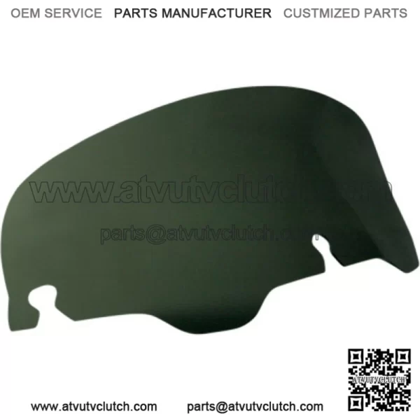 6" Windvest Dark Gun Smoke Replacement Screen Batwing Windshield Harley Touring (For: Harley-Davidson)