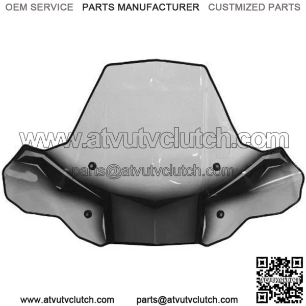 Fixed Windshield For Suzuki LT-A400F Eiger 4X4 Auto [SRA] 2002-2007 For: More than one vehicle