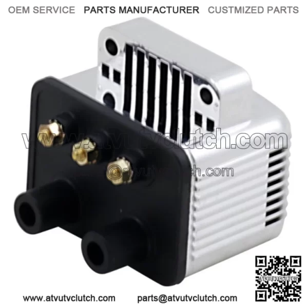 Drag Specialties Chrome Single-Fire 3 Ohm Ignition Coil 2018-20 Harley Softail (For: Harley-Davidson)
