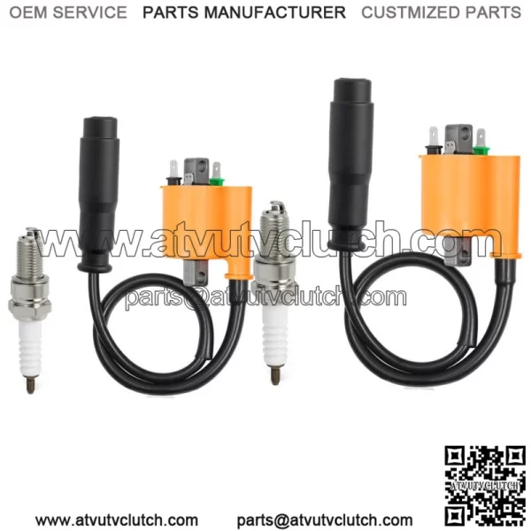 2X Ignition Coil Spark Plug For Kawasaki Teryx 750 800 KRF750 09-13 KRF800 15-22 For: More than one vehicle