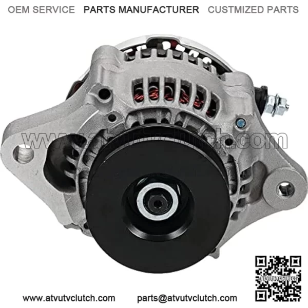 400-52098 12V Alternator Compatible with/Replacement for John Deere 5103 India Tractors, 5103 India, 5103S India Tractors, 5103S India, 5105, 5203, 5205 RE42778, RE72915 Tractors