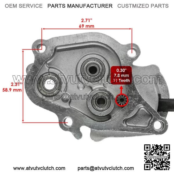 Power Shift Control Motor Honda TRX450ES Foreman 4X4 1998 99 00 01 02 03 2004 (For: Honda) - Image 3