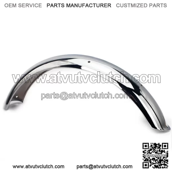 Universal Electroplating Stainless Steel Rear Motorcycle Fender - Image 2