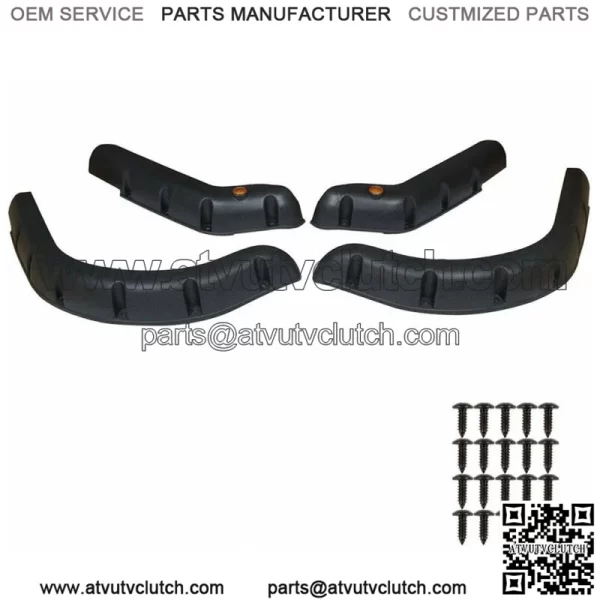 Golf Cart Standard Fender Flares Front and Rear For EZGO TXT ModelSet of 4pcs