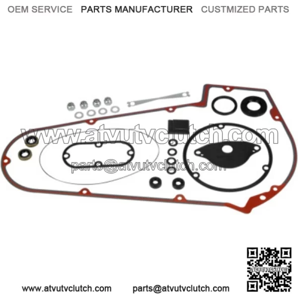 James 8 Hole Primary Cover Gasket Seal O-Ring Kit Harley 70-82 Shovelhead FLH FX (For: Harley-Davidson)