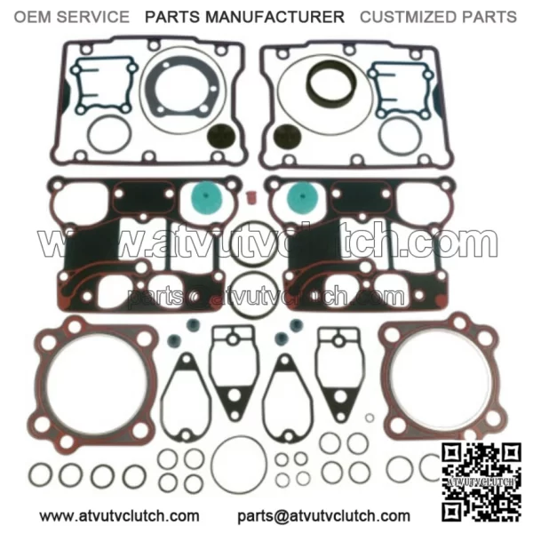 James Top End Engine Motor Gasket Seal O-Ring Kit 99-04 Harley Twin Cam 88" .045 (For: Harley-Davidson)