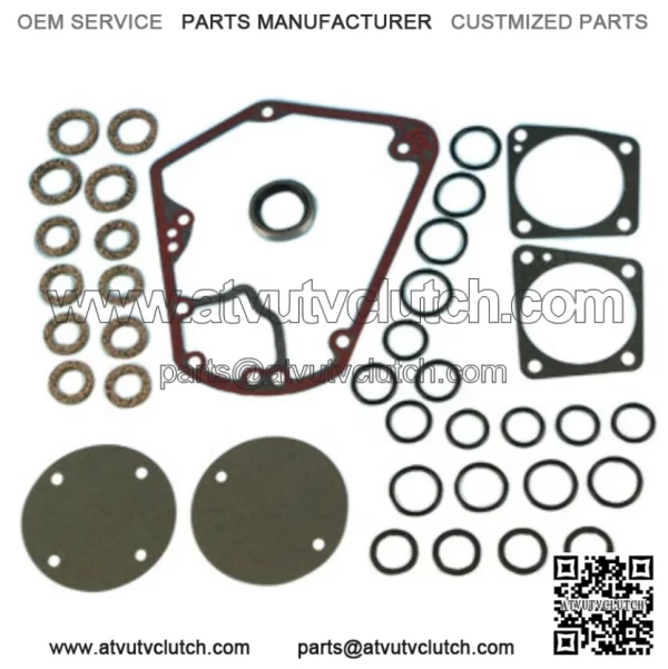 James Cam Quick Change Gasket Seal Metal Cover Kit Harley 70-92 Big Twin (For: Harley-Davidson)