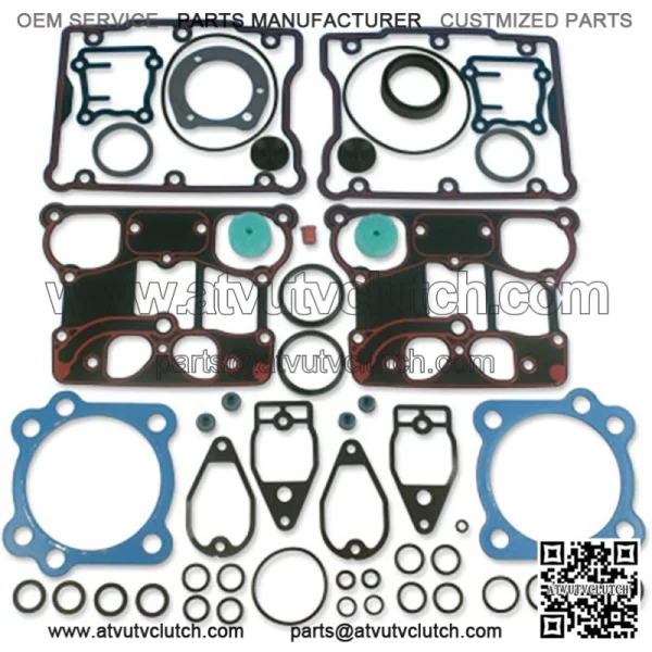 James Top-End Engine Motor Gasket Kit 99-04 Harley Twin Cam Big Bore 95" .046" (For: Harley-Davidson)