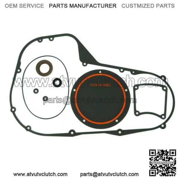 Cyco Primary Gasket Kit 1999-2006 Harley Touring Dresser Derby Inspection Seals (For: Harley-Davidson)