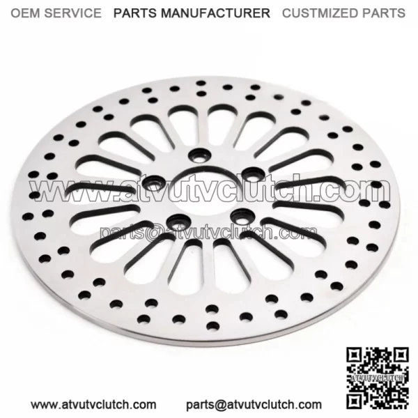 DNA 11.8" Stainless Spoke Rear Disk Brake Rotor 2008+ Harley Touring Bagger (For: Harley-Davidson)