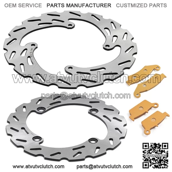 MX Brake Disc Set and Brake Pad For HONDA CR R- CR E - Image 3