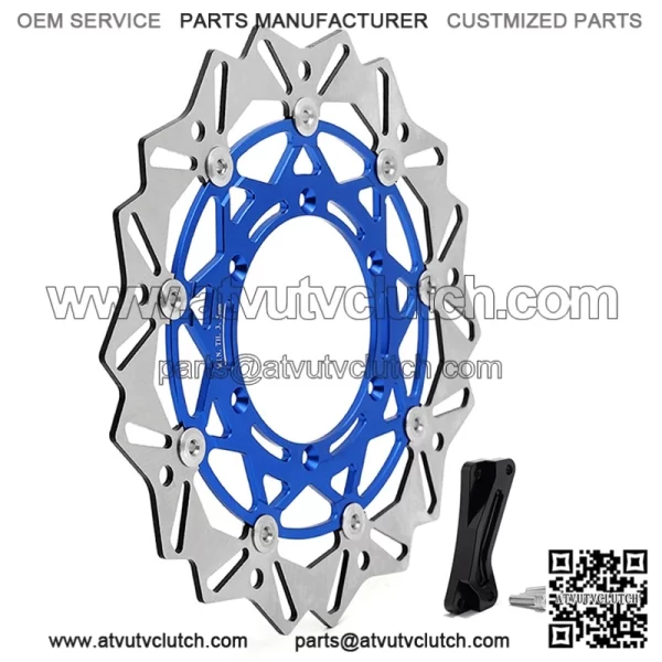Motorcycle Oversize 320mm Brake Disc and Caliper Bracket For Yamaha WR250F 2017-2019 WR450F 2016-2018 - Image 2