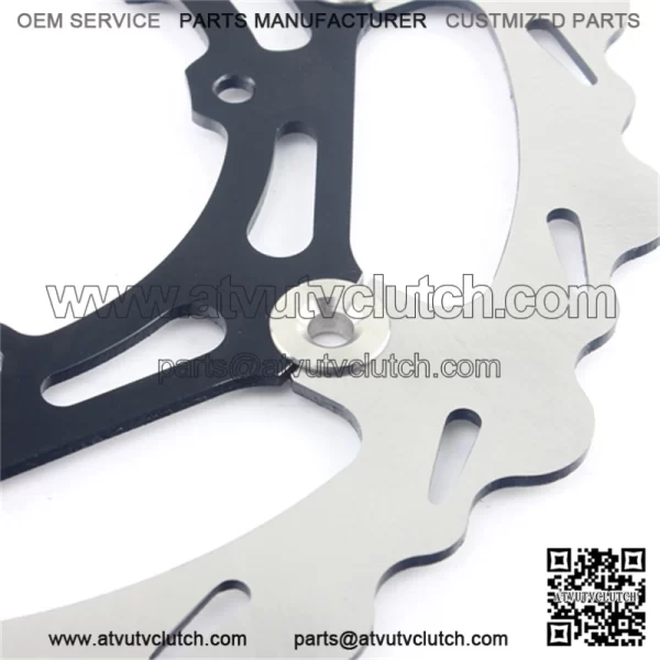Oversize Wave Floating Motorcycle Front Brake disc for Honda - Image 3