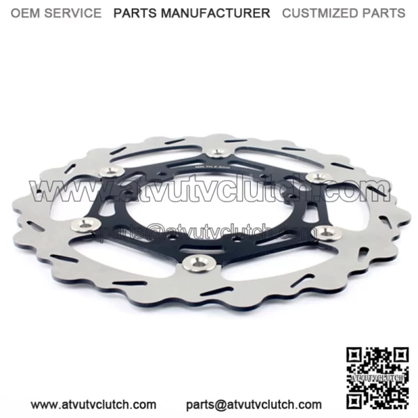 Oversize Wave Floating Motorcycle Front Brake disc for Honda - Image 4