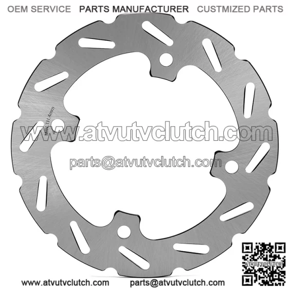 Front Rear Brake Disc Rotors for Polaris RZR 570 2012-2013 / RZR 800 2008-2014 / RZR S 800 2009-2014