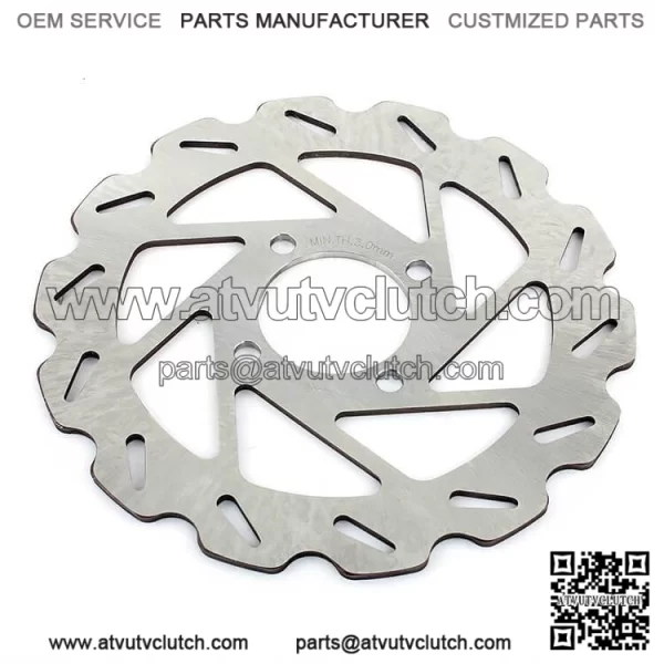 Front Rear Brake Disc for Yamaha YFM 250 RX RY RZ RA RB Raptor 2008-2013