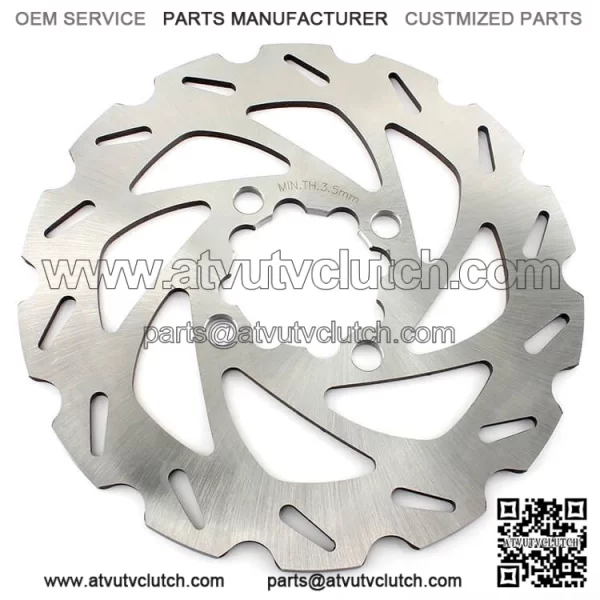 Front Rear Brake Disc for Yamaha YFM700R Raptor/YFZ450 2006-2012