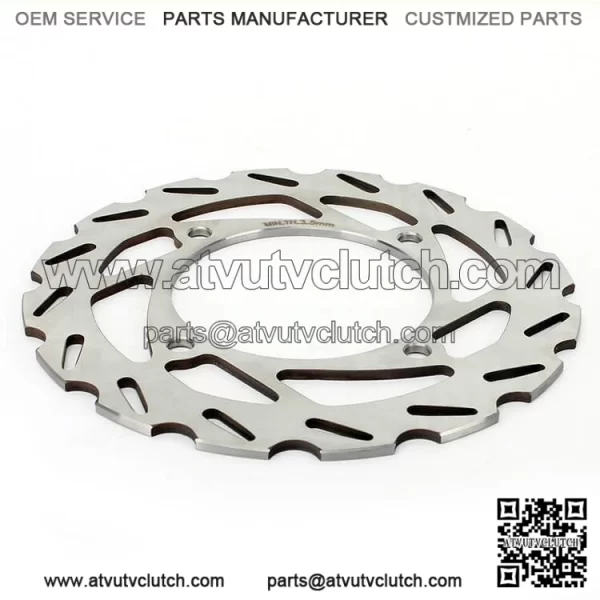 Front Rear Brake Disc for Arctic Cat 650 H1 4 X 4 Auto Utility/500 4 x 4 Auto TRV Utility/Auto TBX Utility 2004